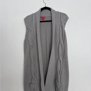 Elle Women's Cardigan in Soft Gray